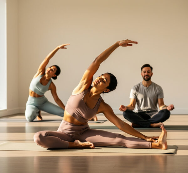 Yoga, flexibilidad, salud mental