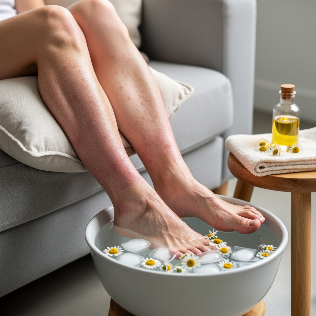 piernas hinchadas remedios caseros