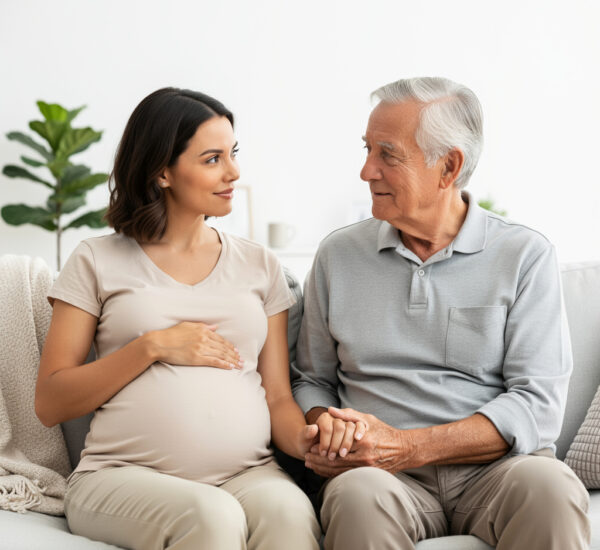 embarazo edad avanzada hombre