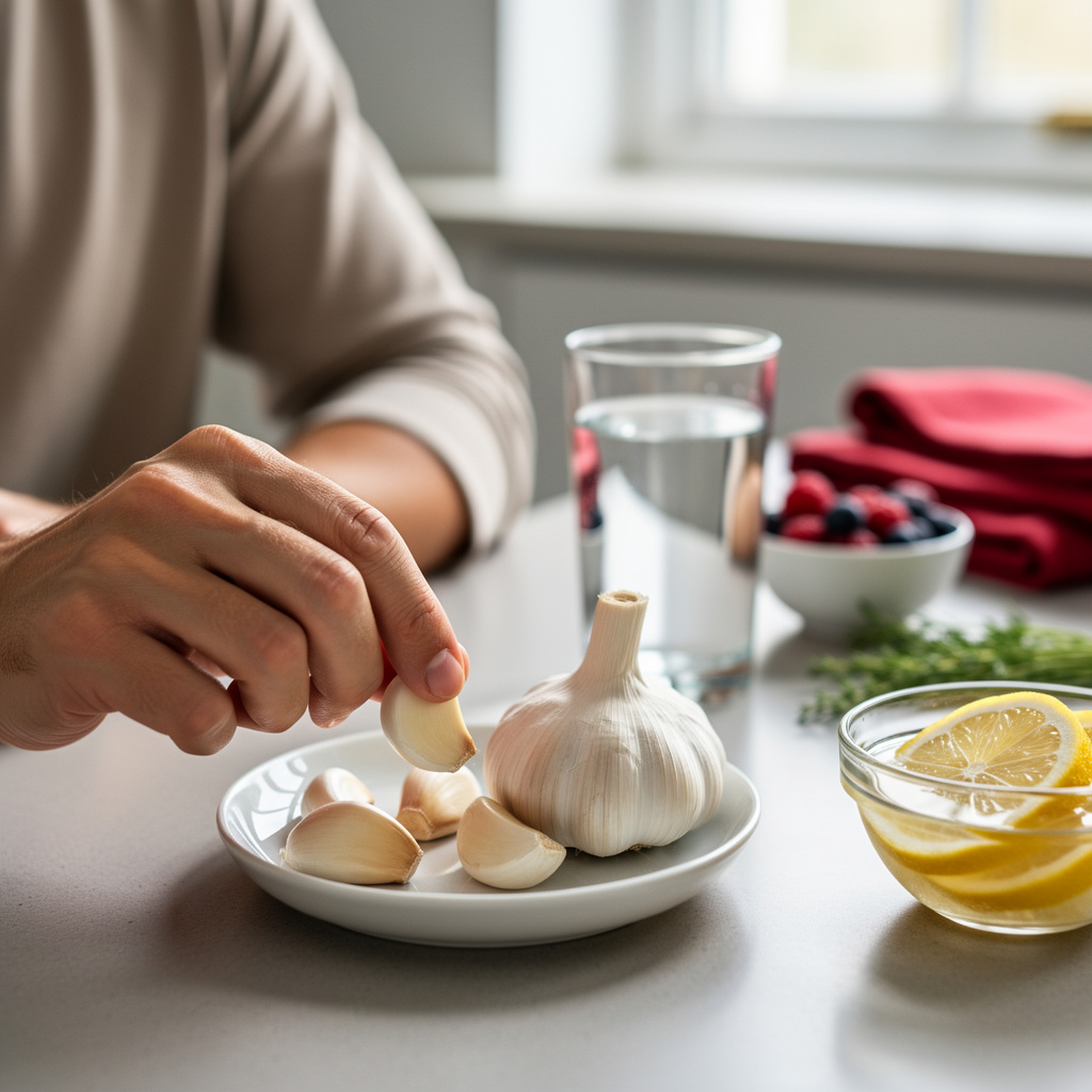 ajo ayunas salud corazón inmunidad
