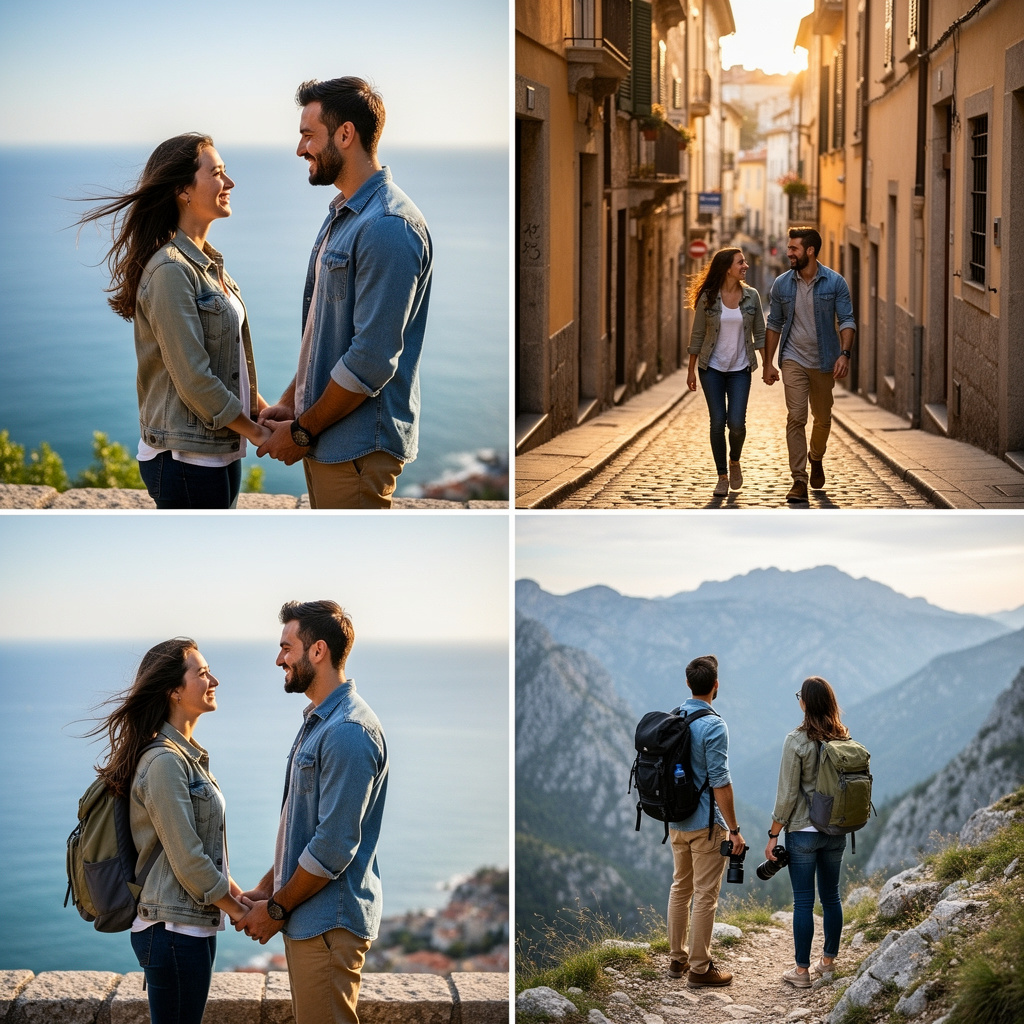 Rutas románticas parejas mundo