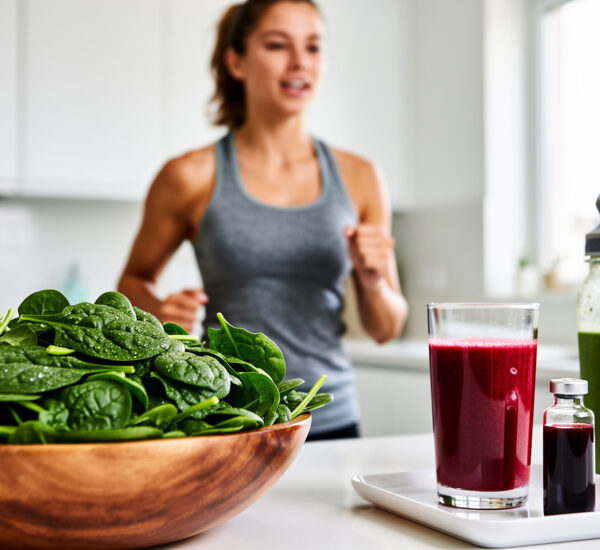 espinacas, sangre, energía