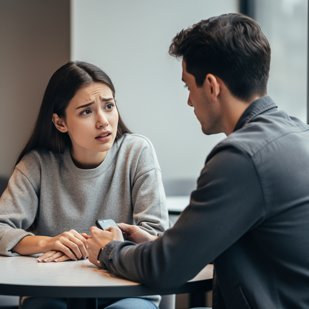 hombre ignora mujer que le gusta