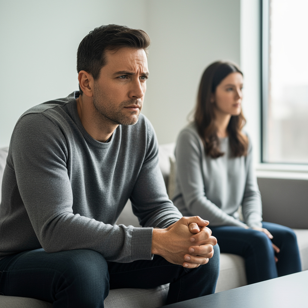 hombre pierde interés relación