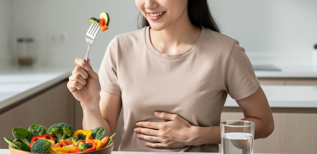 verduras, salud digestiva, beneficios, consumo