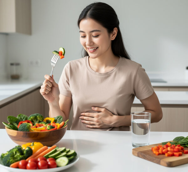 verduras, salud digestiva, beneficios, consumo